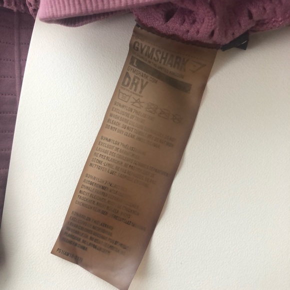 Gymshark Seamless Cropped Leggings Sz L - Picture 9 of 10